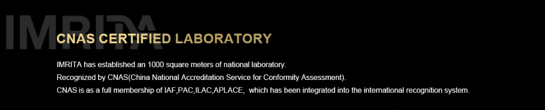 CNAS CERTIFIED LABORATORY